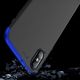Hurtel 360 Protection etui na całą obudowę przód + tył iPhone XR czarno-niebieski uniwersalny 3