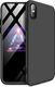 Hurtel 360 Protection etui na całą obudowę przód + tył iPhone XR czarny uniwersalny 1