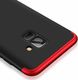 Hurtel 360 Protection etui na całą obudowę przód + tył Samsung Galaxy A8 2018 A530 czarno-srebrny uniwersalny 7