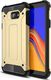 Hurtel Hybrid Armor pancerne hybrydowe etui pokrowiec Samsung Galaxy J4 Plus 2018 J415 (EU) złoty uniwersalny 1
