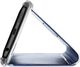 Hurtel Clear View Case futerał etui z klapką Huawei P20 Lite srebrny uniwersalny 5