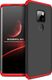 Hurtel 360 Protection etui na całą obudowę przód + tył Huawei Mate 20 czarno-czerwony uniwersalny 1