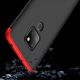 Hurtel 360 Protection etui na całą obudowę przód + tył Huawei Mate 20 czarno-czerwony uniwersalny 3