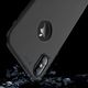 Hurtel 360 Protection etui na całą obudowę przód + tył iPhone XR czarny (logo hole) uniwersalny 1