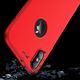 Hurtel 360 Protection etui na całą obudowę przód + tył iPhone XR czerwony (logo hole) uniwersalny 2