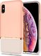 Spigen Etui La manon jupe do Apple iPhone XS Max różowe 1