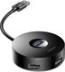 HUB USB Baseus 1x microUSB  + 4x USB-A 3.0 (SB4807) 5