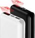 Powerbank Baseus Baseus Mini S Digital Display kompaktowy power bank 10000 mAh USB + USB-C + Lightning biały (PPALL-XF02) uniwersalny 10