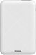 Powerbank Baseus Baseus Mini S Digital Display kompaktowy power bank 10000 mAh USB + USB-C + Lightning biały (PPALL-XF02) uniwersalny 1