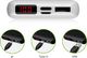 Powerbank Baseus Baseus Mini S Digital Display kompaktowy power bank 10000 mAh USB + USB-C + Lightning biały (PPALL-XF02) uniwersalny 6