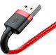 Kabel USB Baseus USB-A - Lightning 0.5 m Czerwony (058882) 2