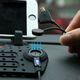 Remax REMAX uchwyt samochodowy z kablem magnetycznym USB Lightning czarny uniwersalny 3