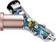 Ładowarka Baseus Baseus Y Type Car Charger ładowarka samochodowa 2x USB + gniazdo zapalniczki 3.4A biały (CCALL-YX02) uniwersalny 5