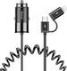 Ładowarka Baseus Enjoy Together 1x USB-A 2.4 A  (BSU055BLK) 1