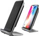 Ładowarka Baseus Vertical Wireless Charger bezprzewodowa ładowarka Qi podstawka z wentylatorem (WXLS-01) czarna 1