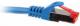 InLine Patchcord, Cat.6, S/FTP, 3m, niebieski (76403B) 3
