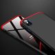 Hurtel 360 Protection etui na całą obudowę przód + tył iPhone X czarno-czerwony uniwersalny 4