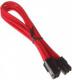 SilverStone PCIe 6-pin - PCIe 6-pin, 0.25m, Czerwony (SSTPP07IDE6R) 1
