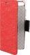 Etui portfel fancy SAMSUNG J3 2016 czerwono-czarny shine uniwersalny 3