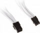 SilverStone PCIe 6-pin - PCIe 6-pin, 0.25m, Biały (SSTPP07IDE6W) 1