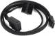 SilverStone SATA - SATA Slimline + Molex, 0.5m, Czarny (SSTCP10) 1