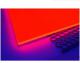 Usorteret Szkło akrylowe GS przezroczyste, czerwone fluorescencyjne 400x400mm (5380994) 5