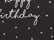 Party Deco Serwetki papierowe, Happy Birthday, czarne, 33x33 cm., 20 szt. uniwersalny 1