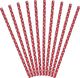 Party Deco Słomki papierowe do picia w kropki, czerwone, 19,5cm, 10 szt. uniwersalny 1