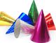 Party Deco Czapeczka urodzinowa, holograficzna, mix, 16 cm, 120 szt. uniwersalny 1