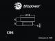 BitsPower Korek 1/4" - biały (BP-DWWP-C06) 3