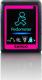 Lenco Odtwarzacz MP3 PODO-152 4GB różowy 1