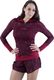 Adidas Bluza damska Stella McCartney Hood Print bordowa r. XS (M61601) 1
