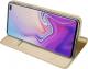 Dux Ducis Skin Pro etui pokrowiec z klapką Samsung Galaxy S10 Plus złoty 5