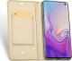Dux Ducis Skin Pro etui pokrowiec z klapką Samsung Galaxy S10 Lite złoty 8