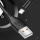 Kabel USB Usams USB-A - Lightning 1 m Czarny (SJ266USB01) 4