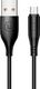 Kabel USB Usams USB-A - microUSB 1 m Czarny (SJ268USB01) 1