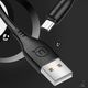 Kabel USB Usams USB-A - microUSB 1 m Czarny (SJ268USB01) 3