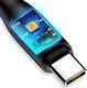 Kabel USB Usams USB-A - USB-C 1 m Czarny (SJ267USB01) 1