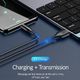Kabel USB Usams USB-A - USB-C 1 m Czarny (SJ267USB01) 2
