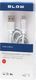 Kabel USB Blow USB-A - 1 m Biały (66-106#) 2