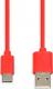 Kabel USB iBOX USB-A - USB-C 1 m Czerwony (IKUMTCR) 2