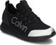 Calvin Klein Calvin Klein Jeans Reika - Sneakersy Damskie - R0666 BLACK/SILVER 39 2