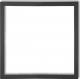 Karlik Ramka wypełniająca pojedyncza serii Deco grafitowy (11DRW-1) 1
