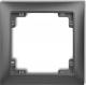 Karlik Ramka Deco Soft uniwersalna pojedyncza z tworzywa grafitowy (11DRSO-1) 1