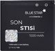 Bateria Blue Star BlueStar Battery Sony Ericsson X8 WT19i U5 U8 Li-Ion 1000 mAh Analog EP-500 1