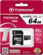 Karta Transcend Premium MicroSDXC 64 GB Class 10 UHS-I/U1  (TS64GUSDU1) 1