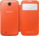 Samsung Etui I9500 S-View Orange (EF-CI950BOEGWW) 2
