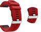 Alogy Gumowy pasek sportowy Alogy do Garmin Fenix 5/ 5 Plus czerwony uniwersalny 2