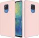 Hurtel Silicone Case elastyczne silikonowe etui pokrowiec Huawei Mate 20 różowy uniwersalny 1
