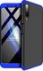 Hurtel 360 Protection etui na całą obudowę przód + tył Samsung Galaxy A7 2018 A750 czarno-niebieski uniwersalny 1